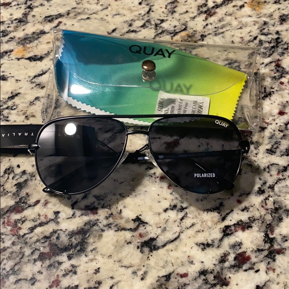 High key mini quay sunglasses